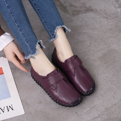 Ortopediska kardborreloafers för kvinnor, Violett