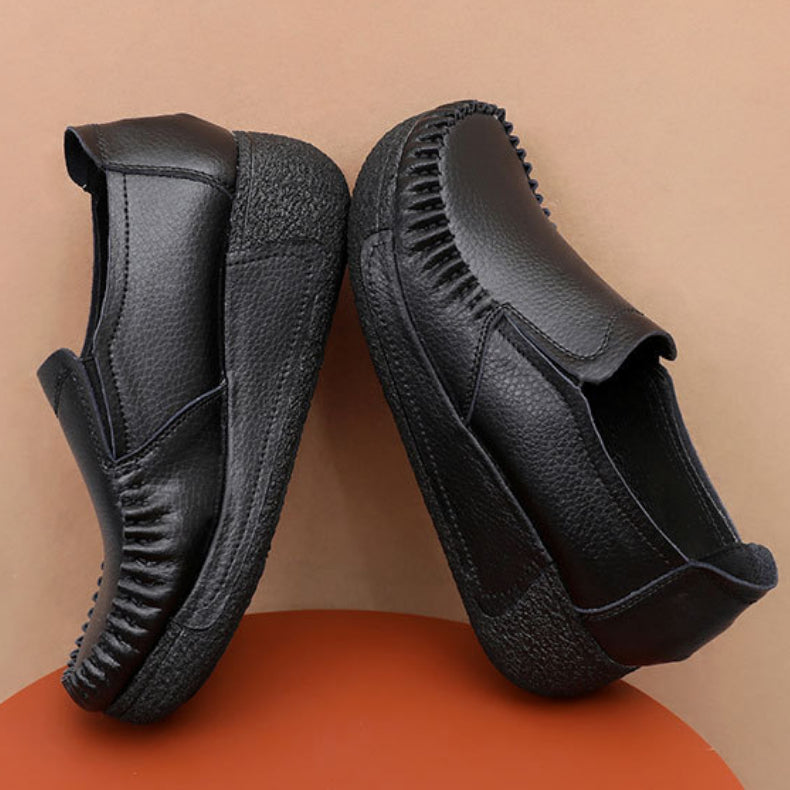 Ortopediska loafers med svart sula för kvinnor, bild 4 av 12