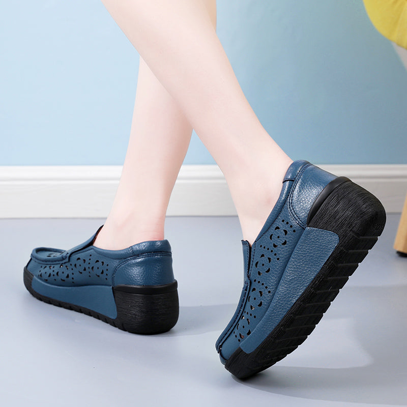 Andningsbara ortopediska loafers för kvinnor, bild 9 av 14