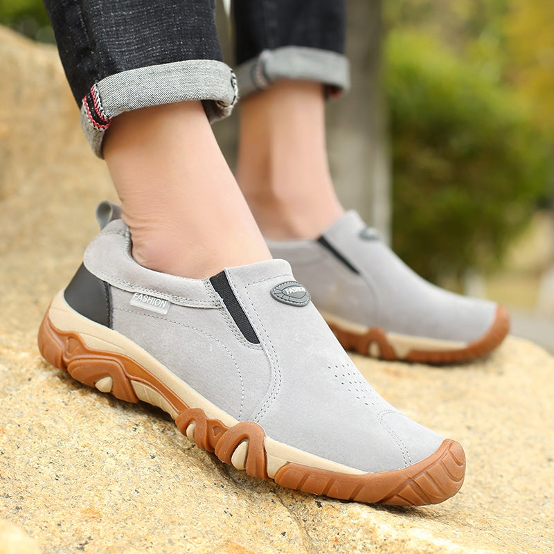 Andningsbara ortopediska loafers för herrar, bild 3 av 9