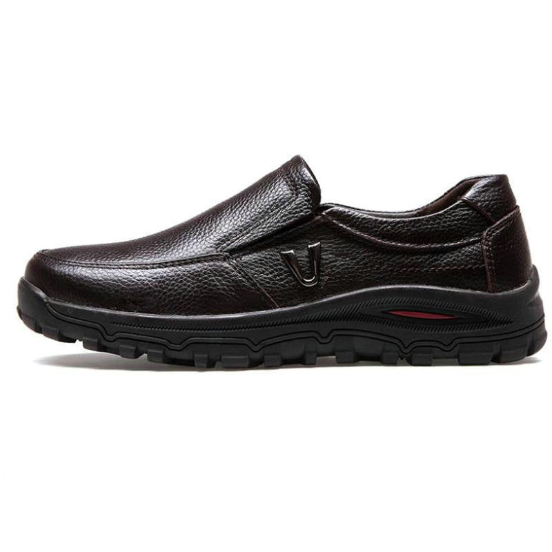 Ortopediska loafers i läder för herrar, bild 6 av 11