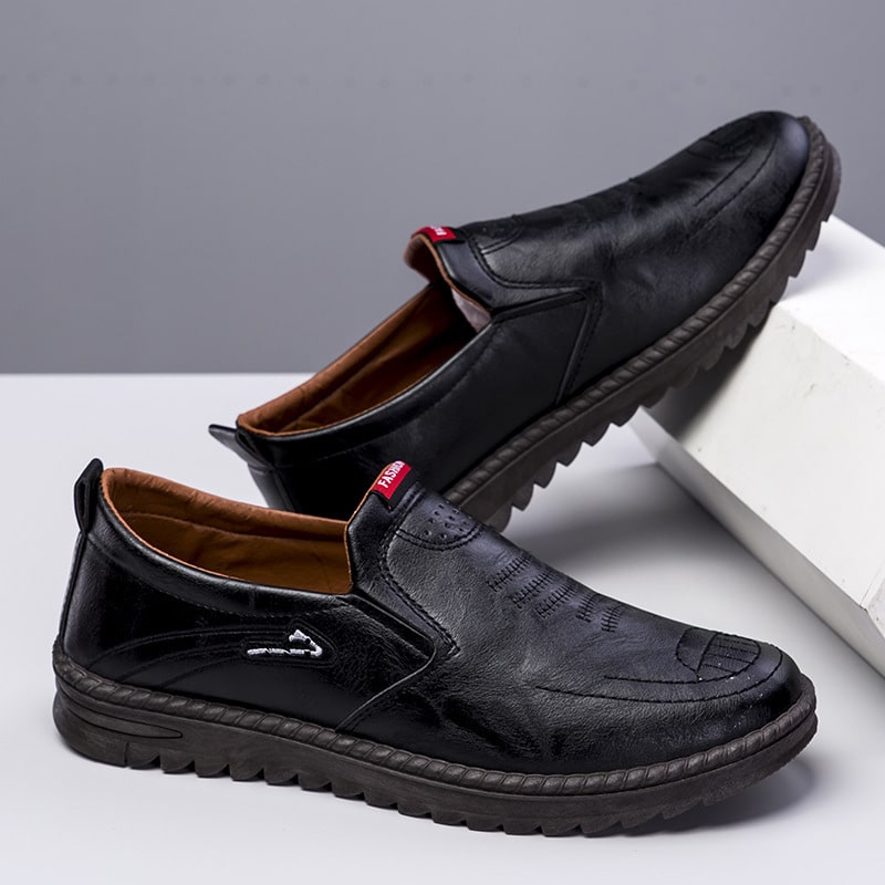 Ortopediska loafers med tjock sula för herr, bild 4 av 5