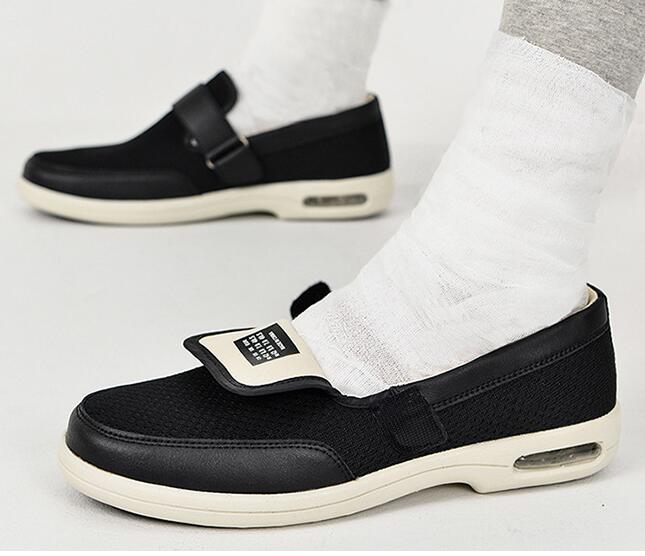 Mjuka ortopediska loafers med bred öppning för herr, bild 4 av 20