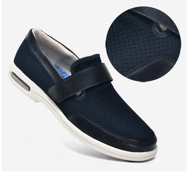 Mjuka ortopediska loafers med bred öppning för herr, bild 5 av 20