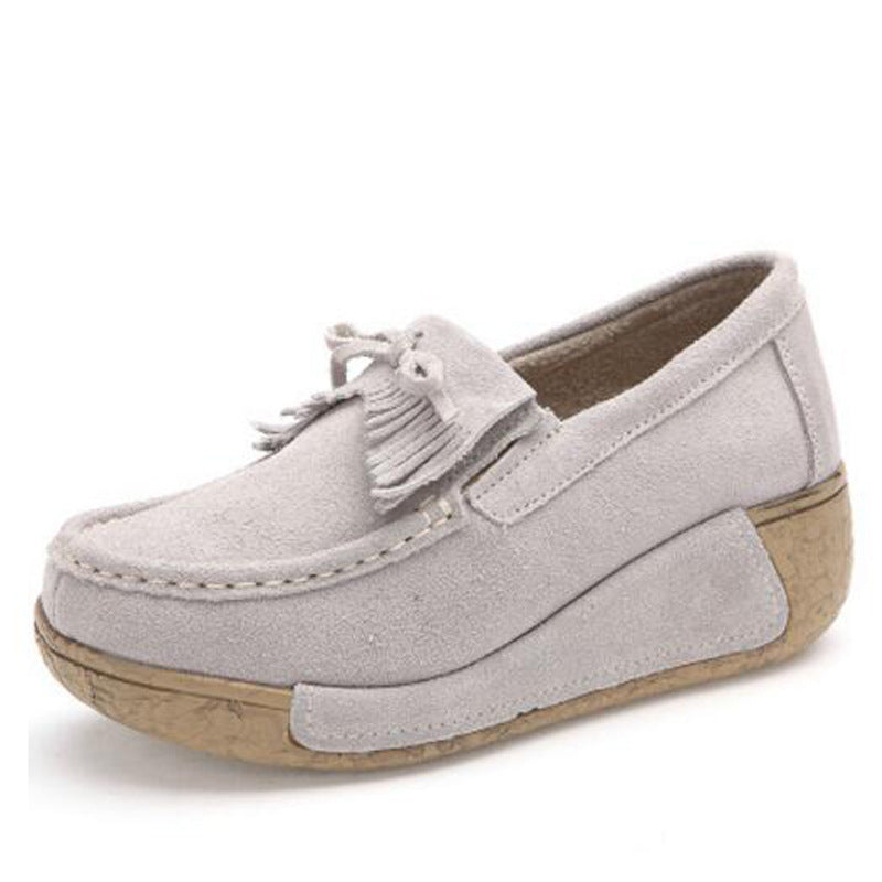 Kilklackar i mocka med fransar, bild 5 av 24