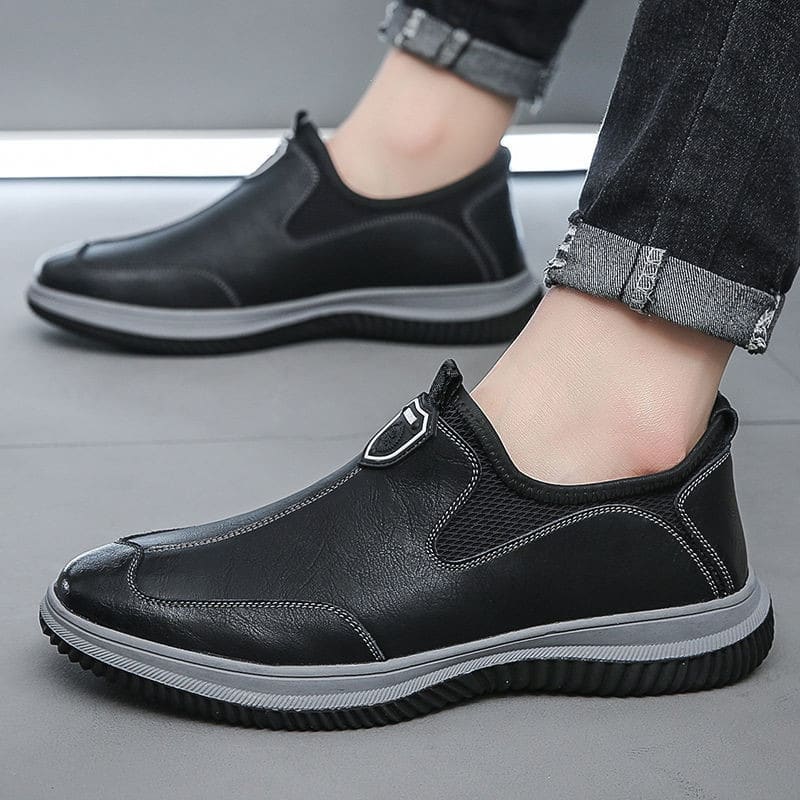 Ortopediska loafers med platåsula för herrar, bild 4 av 7