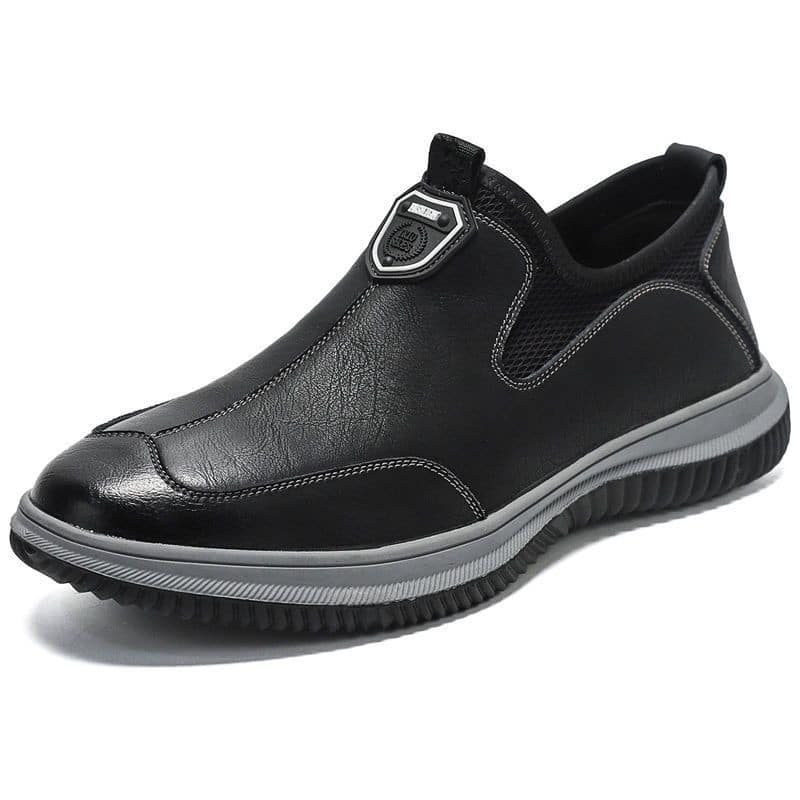 Ortopediska loafers med platåsula för herrar, bild 6 av 7