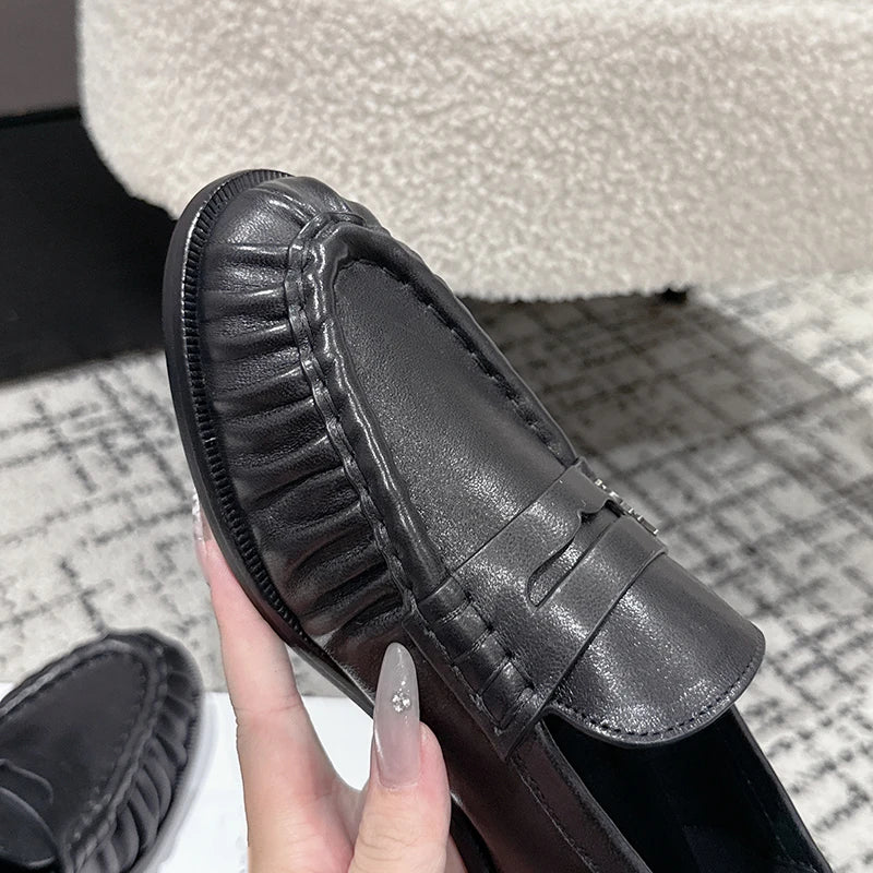Penny loafers dam i flera färger