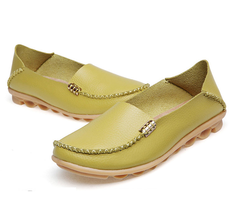 Platta loafers i olika färger för dam, bild 3 av 9
