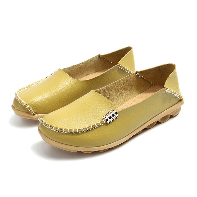 Platta loafers i olika färger för dam, bild 4 av 9