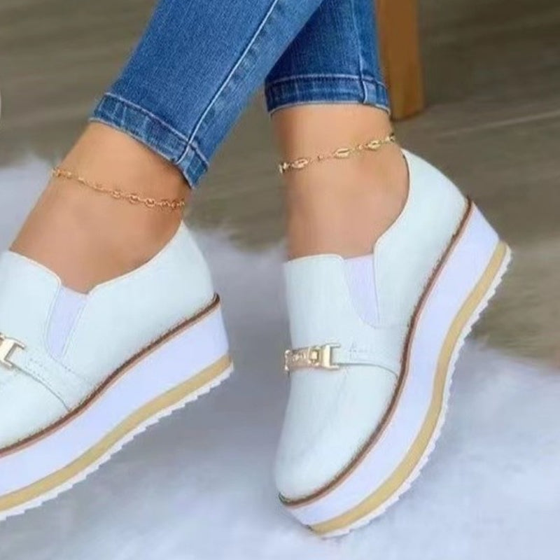 Bekväma platåloafers för dam, bild 4 av 8