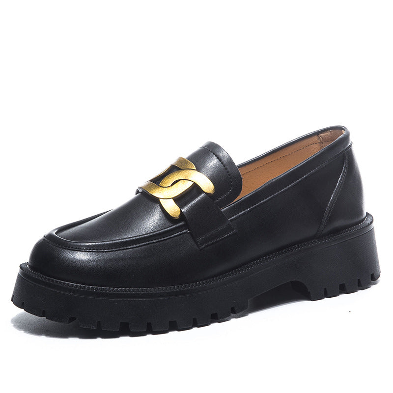 Sofistikerade loafers med platåsula för kvinnor, bild 6 av 8