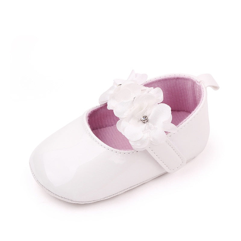 Söta blomstermockasiner för babyflicka, bild 4 av 9