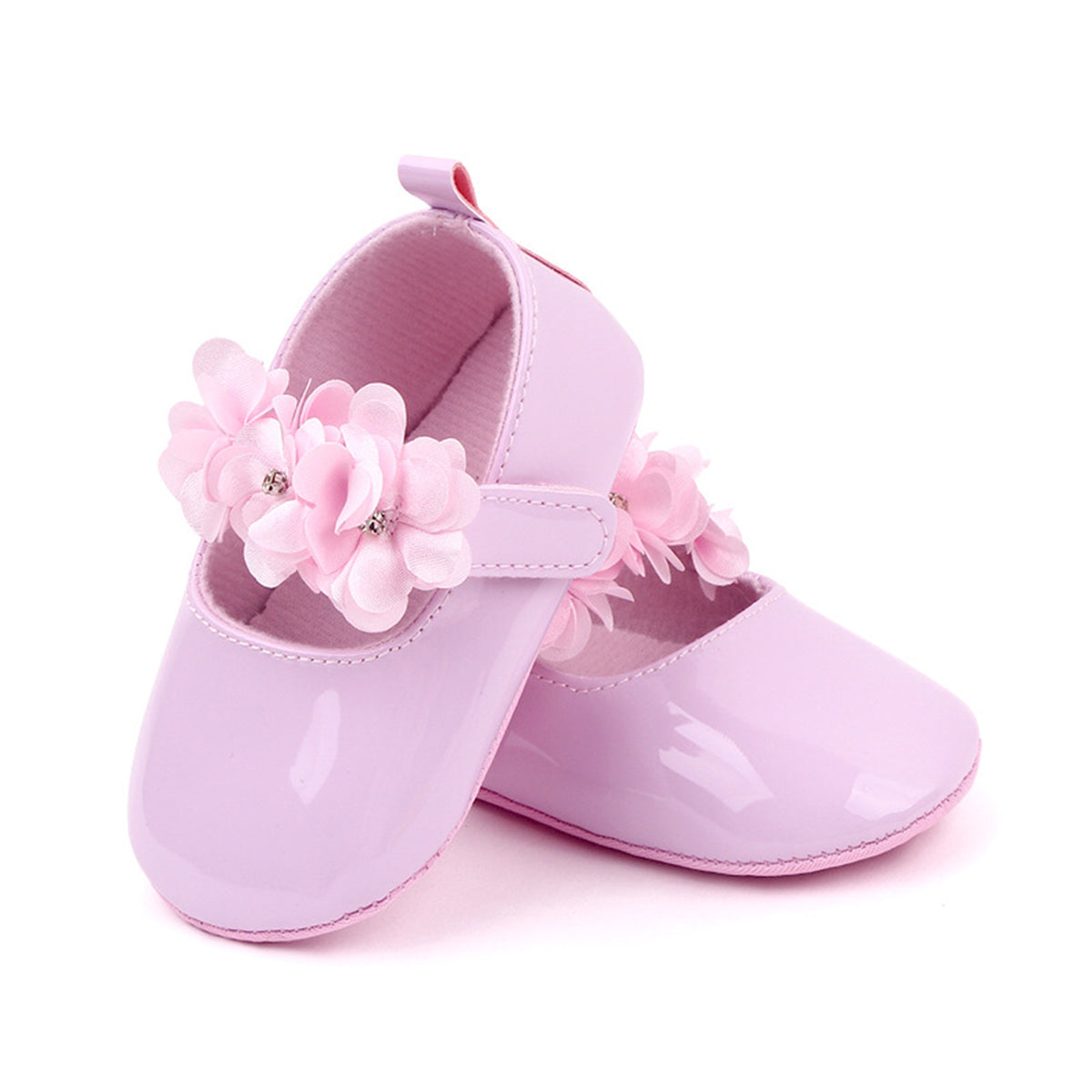 Söta blomstermockasiner för babyflicka, bild 5 av 9