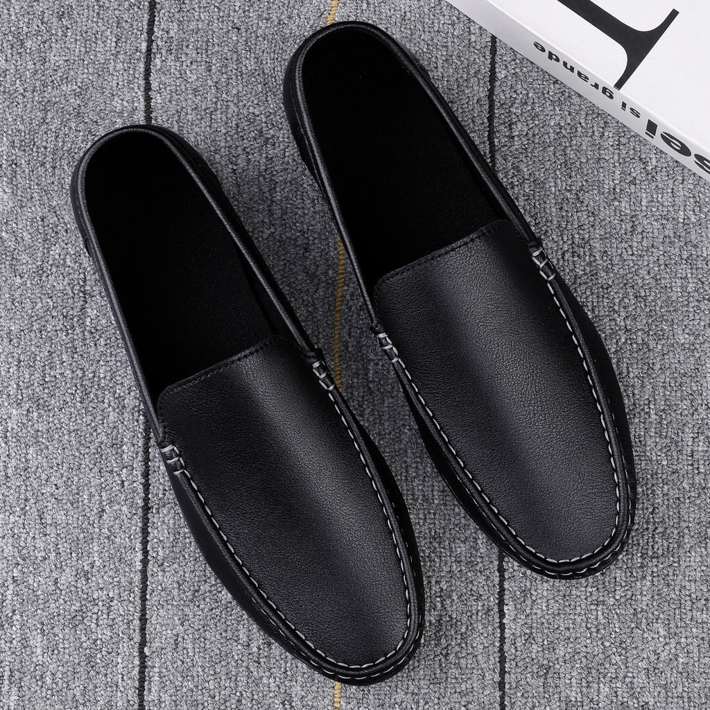 Superlätta loafers i konstläder för herrar, bild 5 av 7