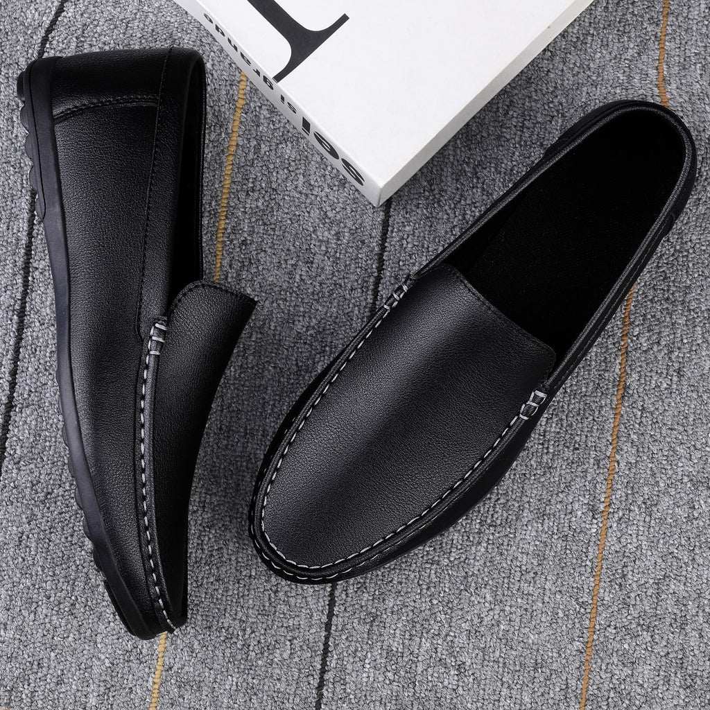 Superlätta loafers i konstläder för herrar, bild 6 av 7