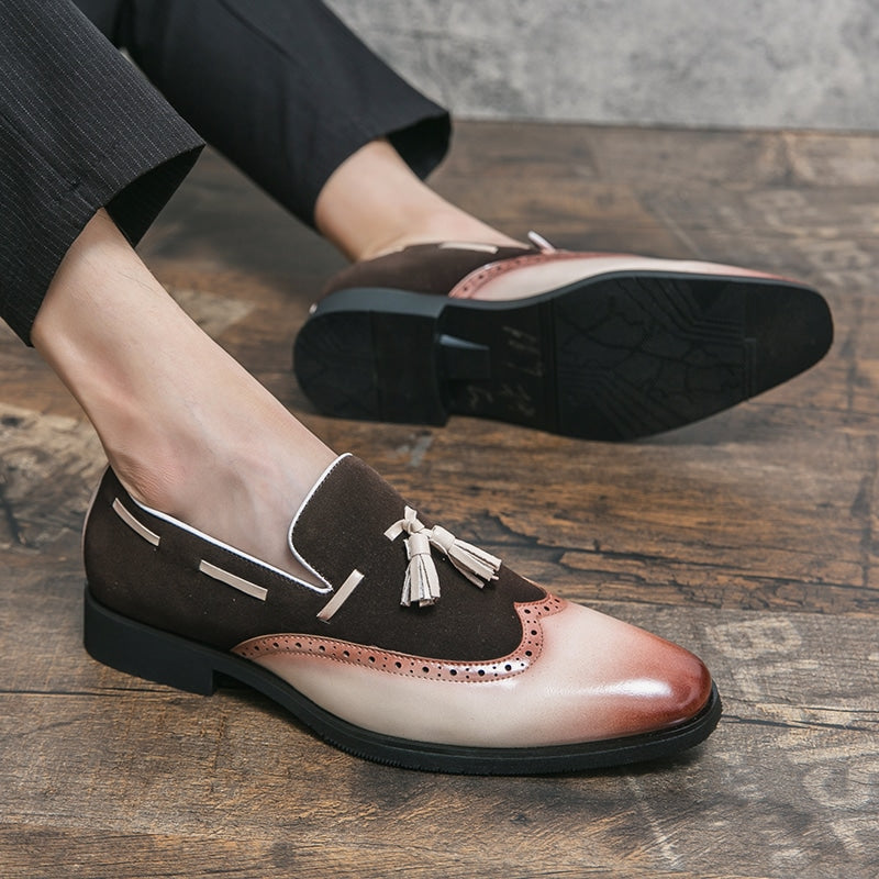 Loafers med tofsar i originell design för herrar, bild 6 av 7